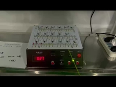 Door gaten geleide LED verouderingstest