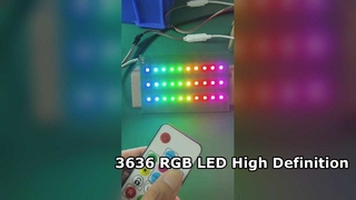 3636 RGB LED ingebouwd IC 12mA 5V voor beeldscherm