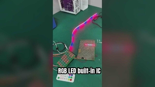 Adresseerbare RGB-LED's met ingebouwd IC-aangepast ontwerp