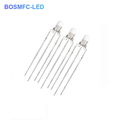 Bi-color 3mm door gat LED multifunctionele 20mA rood en groen licht