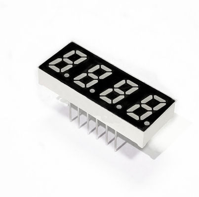 Rood Kleur Vier cijfers 7 Segment Display 0,56 inch Voor LED-indicator