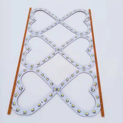 stel pcb meerlaagse led circuit board, FR4 aluminium pcba board met led
