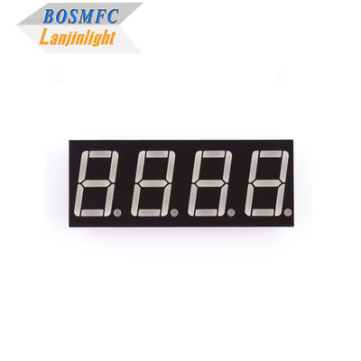 Rood Kleur Vier cijfers 7 Segment Display 0,56 inch Voor LED-indicator