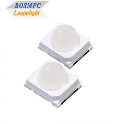 0.2w 60mA Hoge helderheid 20.000mcd Groen 2835 SMD LED 30 Grade Dome Lens Diode Voor verkeerslichten