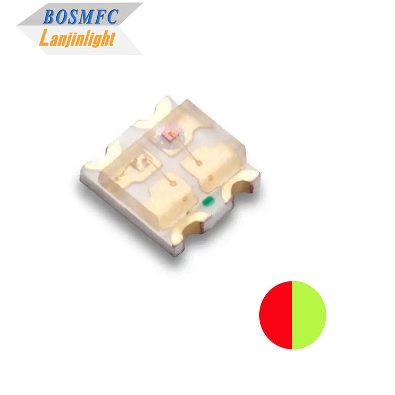 Praktische 0,06W 0603 SMD LED Bicolor Rood En Geel Groen golflengte 568-576nm 1615