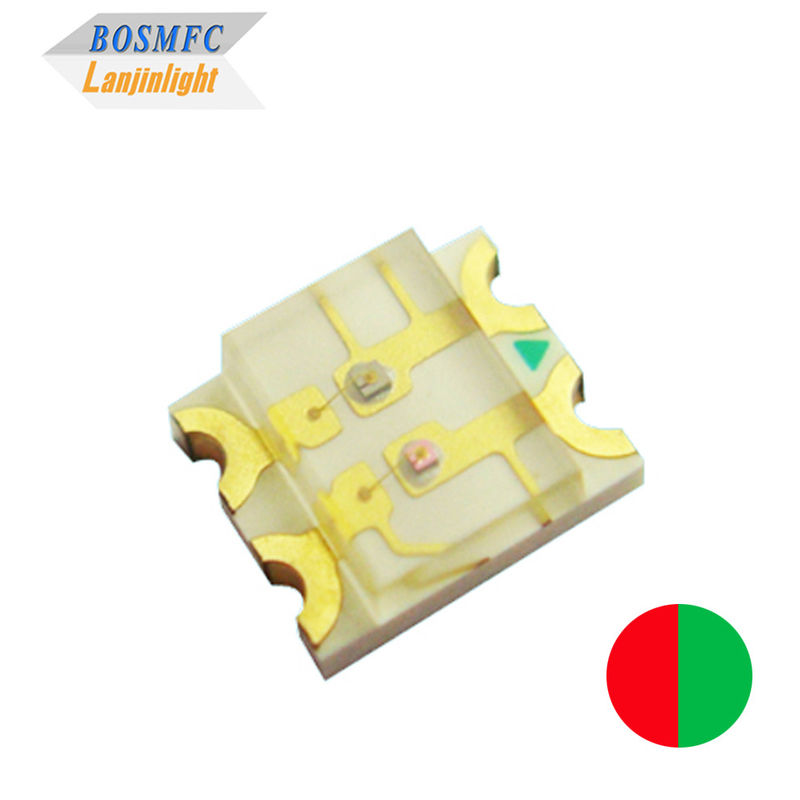 3228 Oppervlakte Mount Bi Color 1206 SMD LED Rood en Groen Licht 20mA