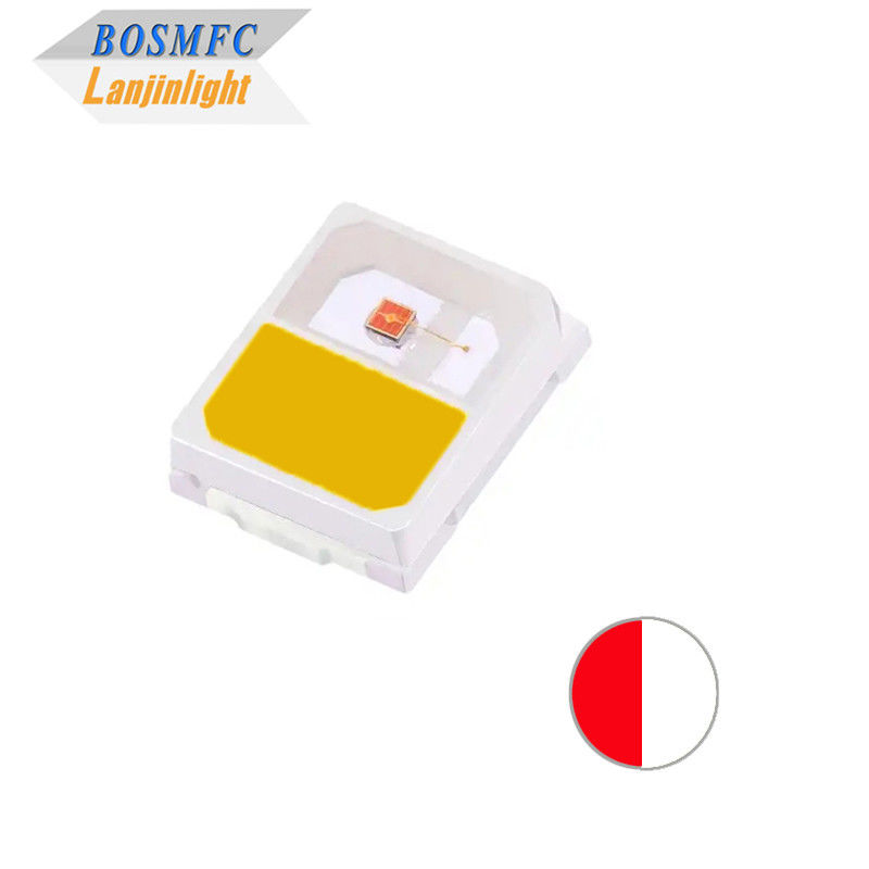 Stabiel 0.2W 2835 SMD LED Dual Color rood &amp; warm wit CCT2700-3200K Anti Static Bright LED Chip