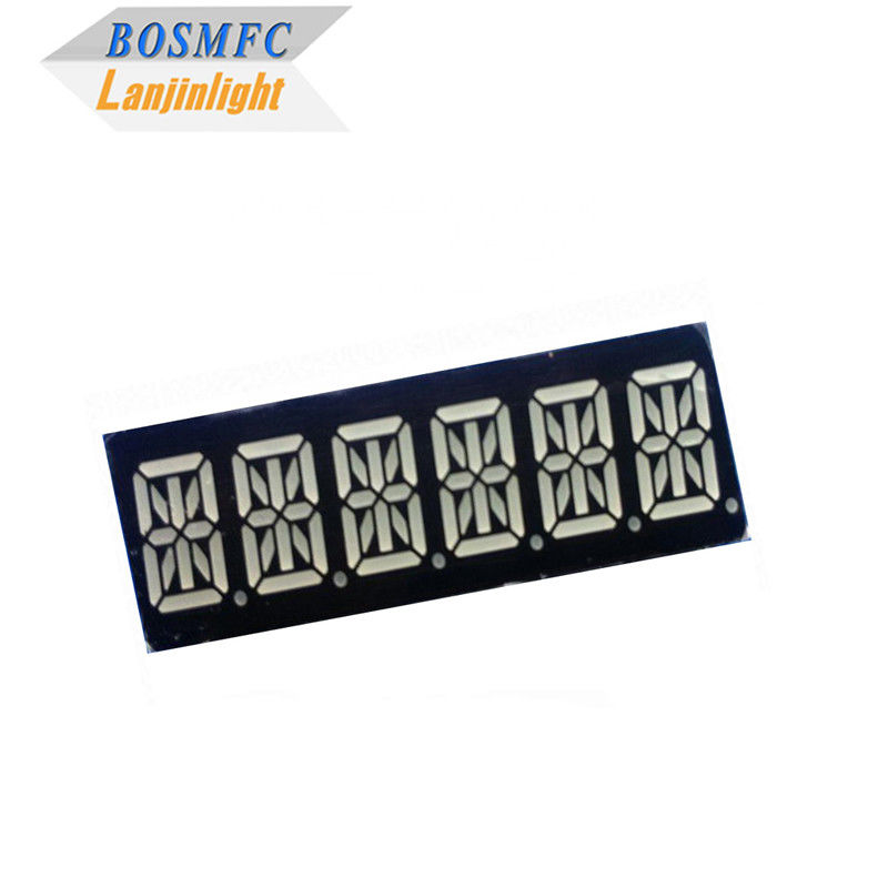 0.39&quot; 16 segment LED display 6 cijfers Super Red Color 49x15x8mm