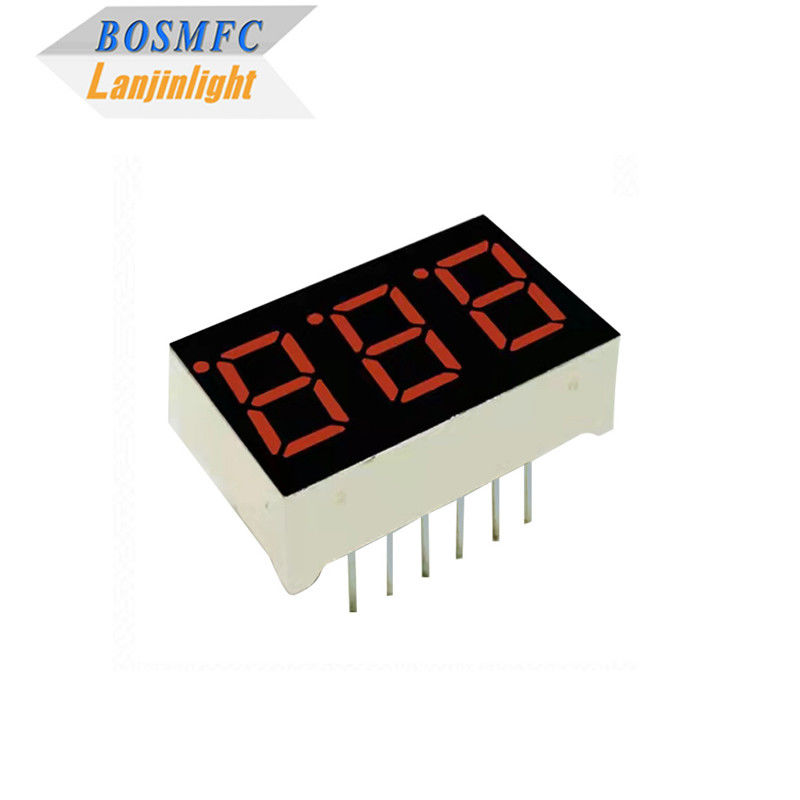 20mA 7 Segment LED Display 3 cijfers 0,28 inch 0,56 inch Duurzaam