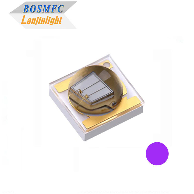 3W 3535 Oppervlakte UV LED chip High Power UVA UVC 365nm Voor UV-curing