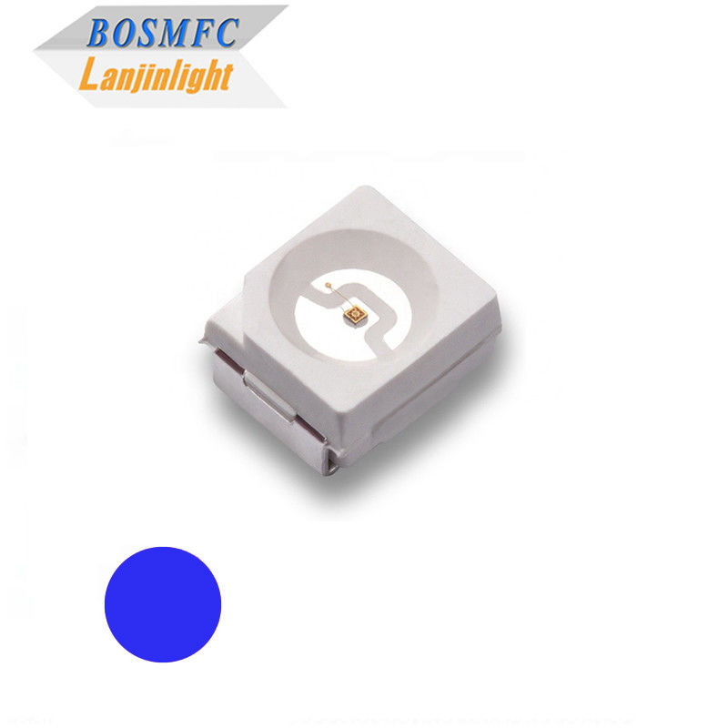 20mA 3528 SMD LED Blauw Licht uitzenden goed Warmteverlies Voor LED-strook