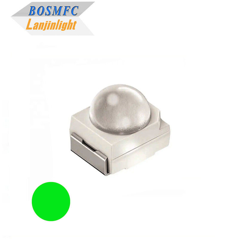 Verkeerslicht 3528 SMD LED 60 graden hoge helderheid Groene verlichting Dome Lens Voor auto lichten