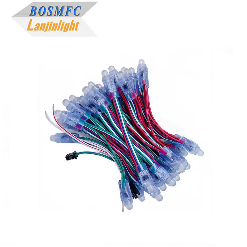 Fabriek Full Color Programmable DC5V WS2811 RGB Pixel Light String Waterdicht IP68 9mm 12mm Led String