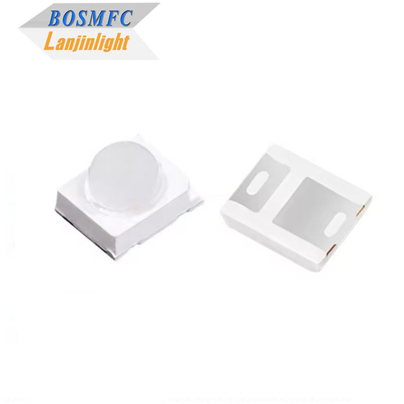 Natuurlijke witte CCT6500K Dome Lens 30 en 60graad 2835 SMD LED Molding LED Voor verkeerslichten