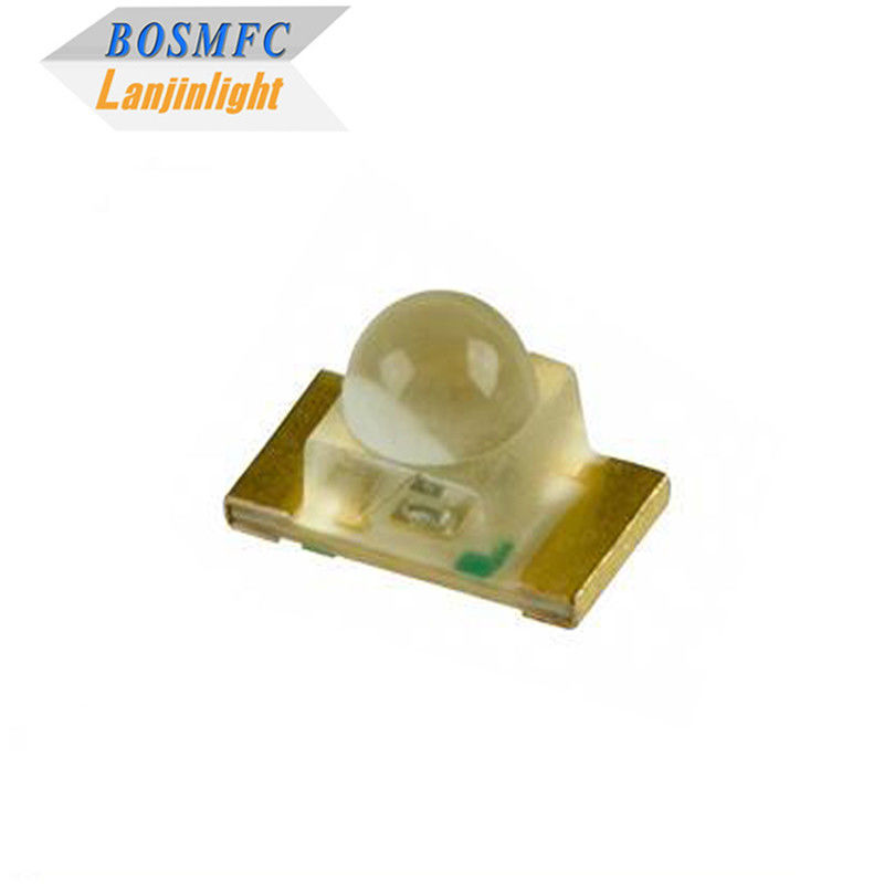 Warm wit koud wit 3216 SMD Dome Lens 60 graden 1206 LED Voor indicatorverlichting