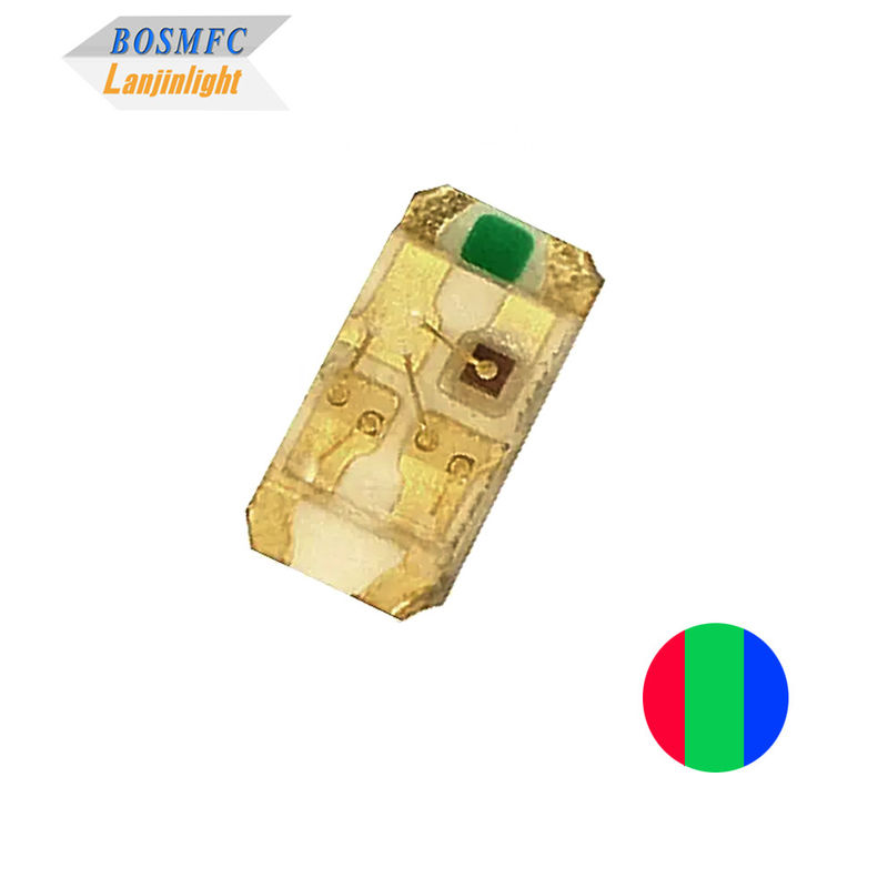 0603 RGB LED Sanan chips 1608 SMD Tri-Color (rood, groen, blauw)