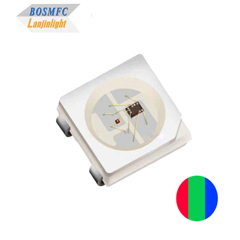 3.5V-5.5V 5050 RGB LED met WS2812B IC Multi Color Duurzaam SK6812