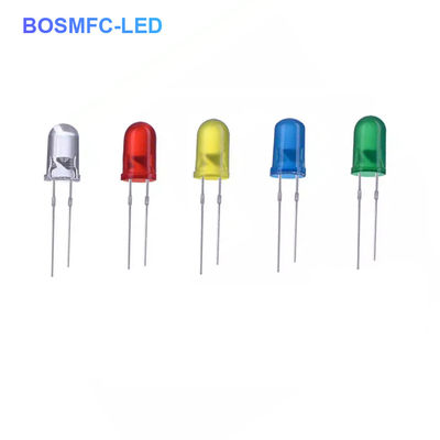 5mm lichtdiode, wit rood groen blauw geel oranje dip LED lamp