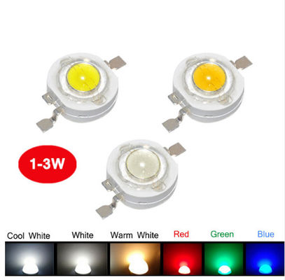 1W 140ml High Power LED Chip Lamp Bead 3W Super White Voor flitslicht
