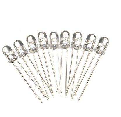 Ronde kop 5mm Ultraviolet LED 385nm 395nm UV licht Water helder lens voor muggenlamp