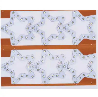stel pcb meerlaagse led circuit board, FR4 aluminium pcba board met led