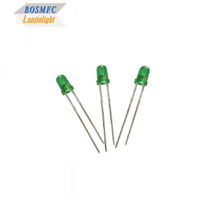 3 mm dip led groen licht LED licht uitzendende diode 5V golflengte 520nm-535nm