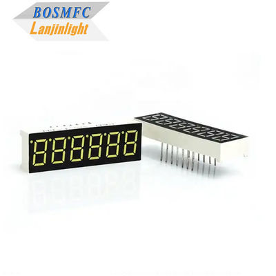 0.36 inch 7 segment LED display 6 cijfers multi functie 20mA