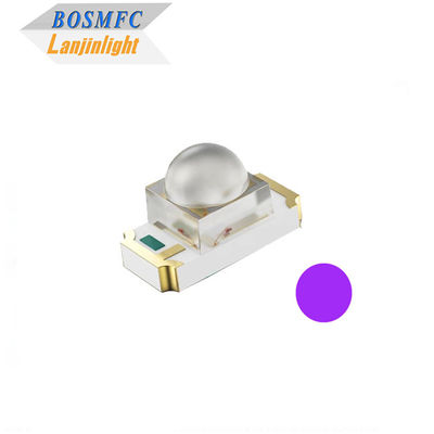 1206 SMD UV LED Chip Dome Lens 405nm UVA Light LED Diode Voor 3D Printer