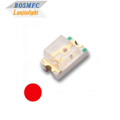 Praktische top SMD LED 0805 Rood licht 0.06W Voor binnenverlichting