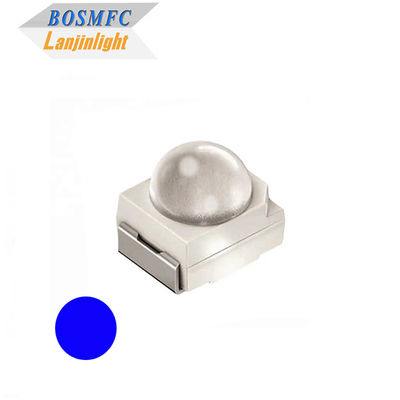 Multiscene 3528 SMD LED Dome Lens 60 graden blauw licht voor Car Light