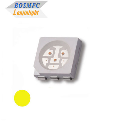 5050 SMD LED gele lichtemitterende diode Amber led chip voor nummerplaat led lamp