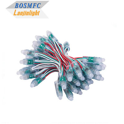 WS2811 Diffuus Digitaal RGB LED String Lights Pixel Light 12mm Ronde Individueel aanspreekbaar