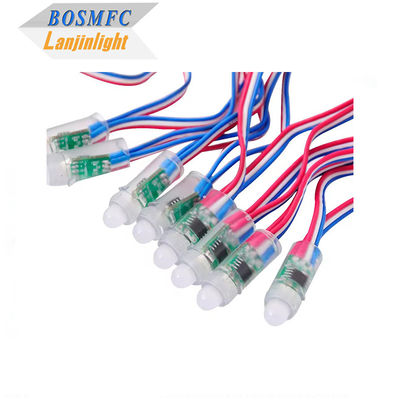 RGB Full Color Programmable DC5V LED Module WS2811 12mm Waterdicht IP68 Smart Pixel Kerstverlichting RGB Stringverlichting