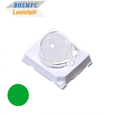 0.2w 60mA Hoge helderheid 20.000mcd Groen 2835 SMD LED 30 Grade Dome Lens Diode Voor verkeerslichten
