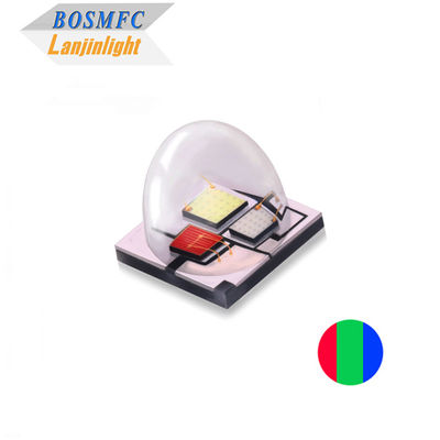 9W High Power LED 5050 RGB LED 60 Graden Dome Lens SMD Diode Voor Outdoor Stage Lampen