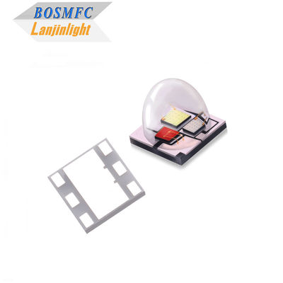 9W High Power LED 5050 RGB LED 60 Graden Dome Lens SMD Diode Voor Outdoor Stage Lampen