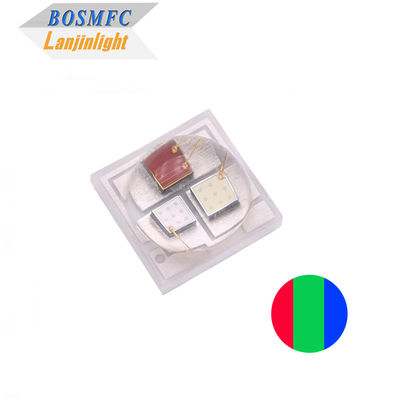 3W 3535 RGB LED 120 Graden Dome Lens 3 In 1 Full Color Ceramic High Power SMD LED Factory Verkoop