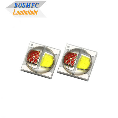 2W 3535 SMD LED Dome Lens 30 Graden Bi Kleur Rood En Wit 350mA Hoge Helderheid LED Diode
