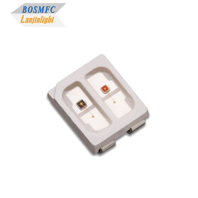 3528 SMD LED-dubbelkleurig rood 620nm+860nm infrarood licht ontworpen voor esthetische therapie, synergetische huidbehandeling en pijnverlichting.