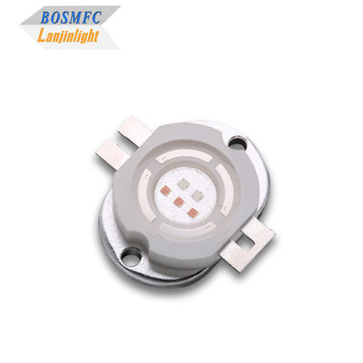 Hoogvermogen LED Rode + blauwe dubbele kleur 5W geïntegreerde LED-lichtbron voor spectrumtherapie.