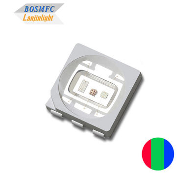 0.5W 0.6W 5050 RGB LED Tri Color Duurzaam Voor Stage Light Lamp