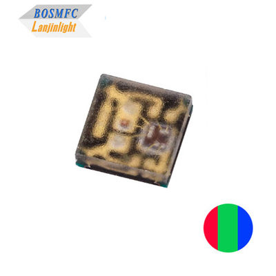 Superhelder meerkleurig PLCC4 2020 RGB LED 12mA Ingebouwde IC Individuele intelligente bediening