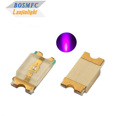 0805 SMD LED 385nm 2012 formaat 405nm UV emitterende diode voor anti-muggenlamp