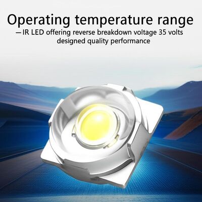 Door de opening geleide LED met -40°C tot +85°C werktemperatuur, 35V omgekeerde breukspanning en 60-70LM lichtstroom