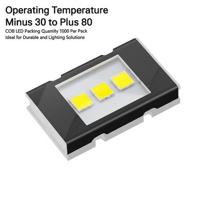 Bedrijfstemperatuur Min 30 tot Plus 80 COB LED Verpakking Hoeveelheid 1000 Per Verpakking Ideaal voor Duurzame en Verlichtingsoplossingen
